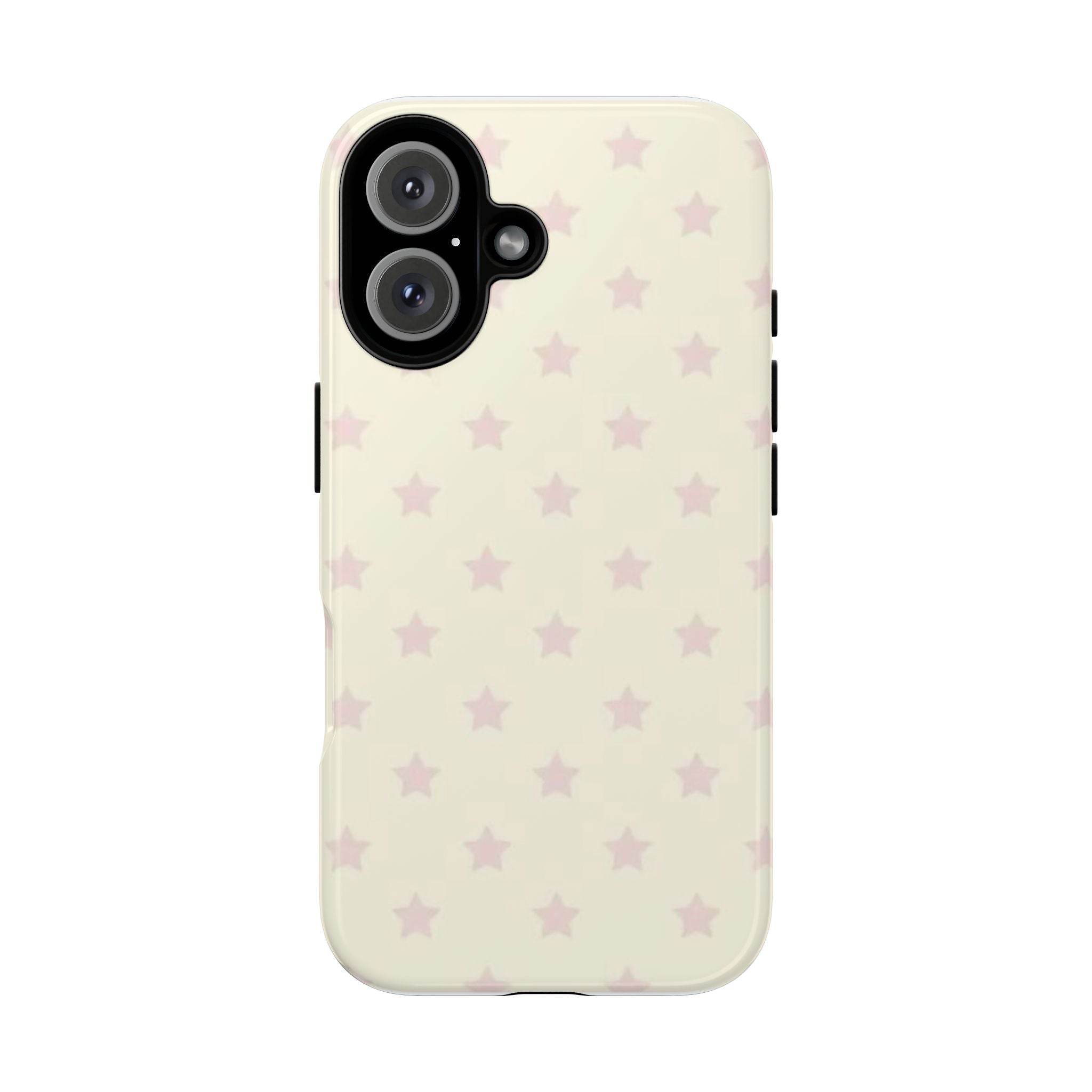 Pastel Star Pattern Tough Phone Case — Cute Protective iPhone Cover