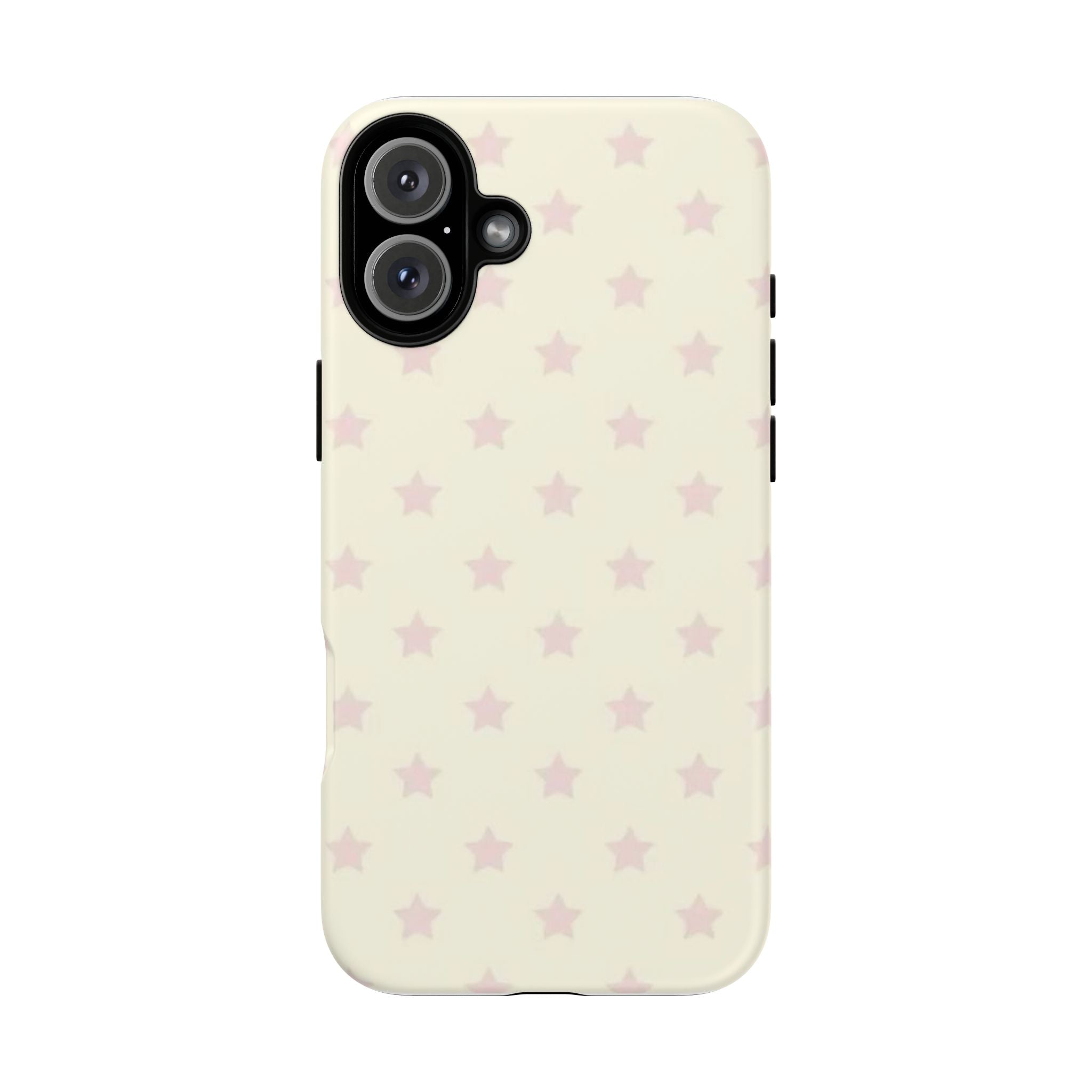 Pastel Star Pattern Tough Phone Case — Cute Protective iPhone Cover
