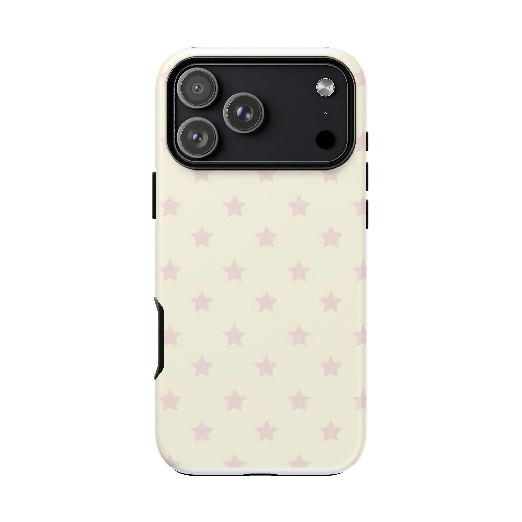 Pastel Star Pattern Tough Phone Case — Cute Protective iPhone Cover