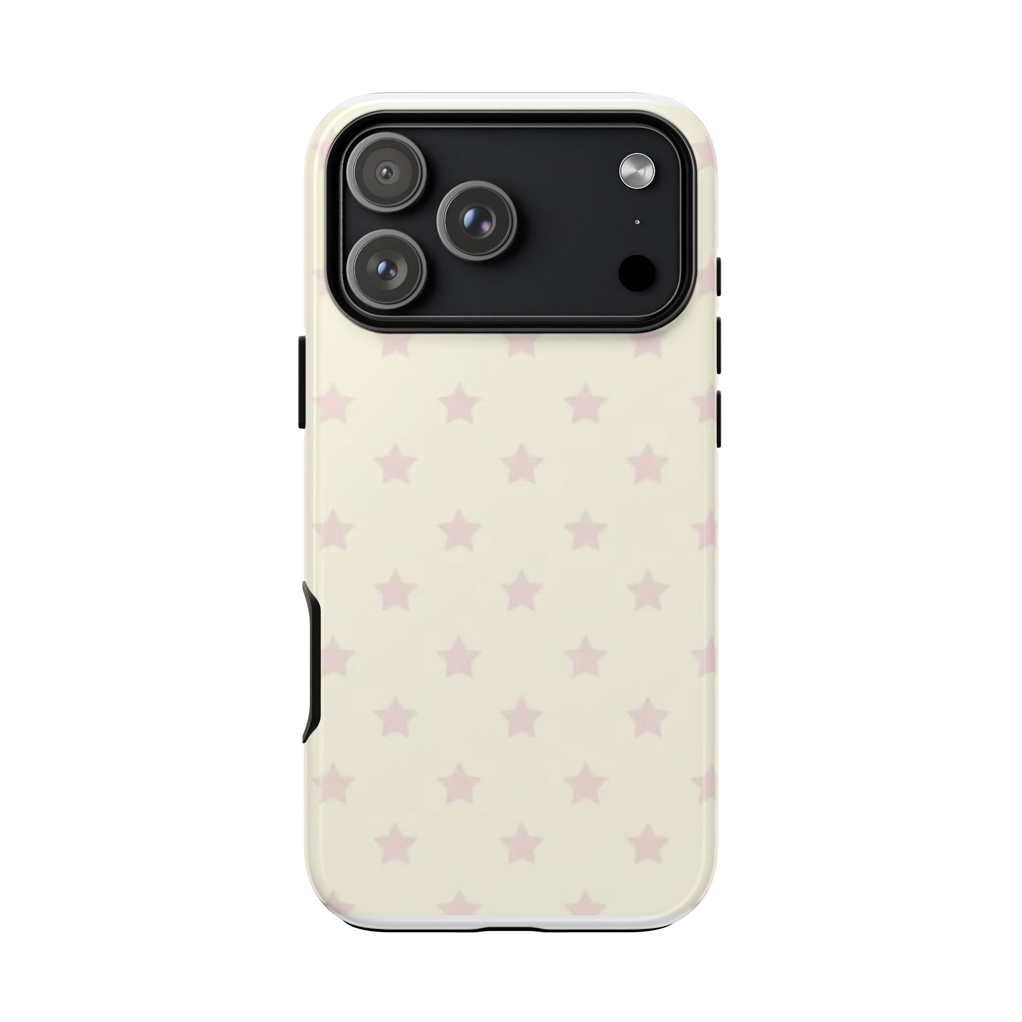 Pastel Star Pattern Tough Phone Case — Cute Protective iPhone Cover
