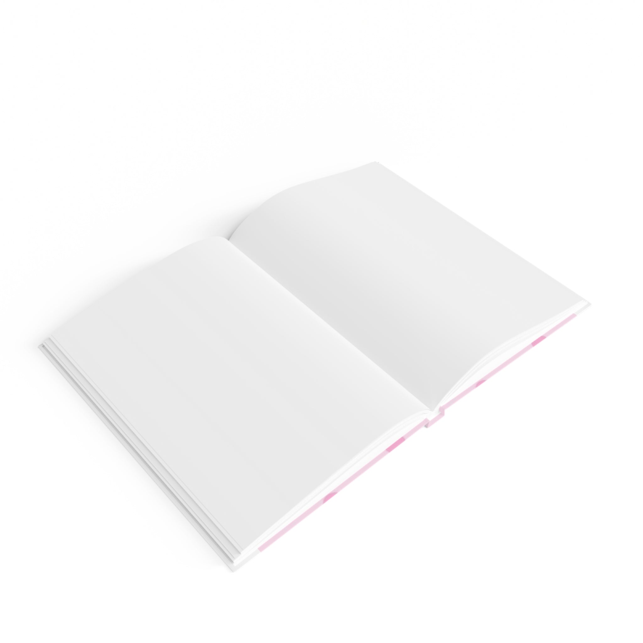 Pink Polka Dot Journal — Cute Blank Notebook for Notes & Journaling