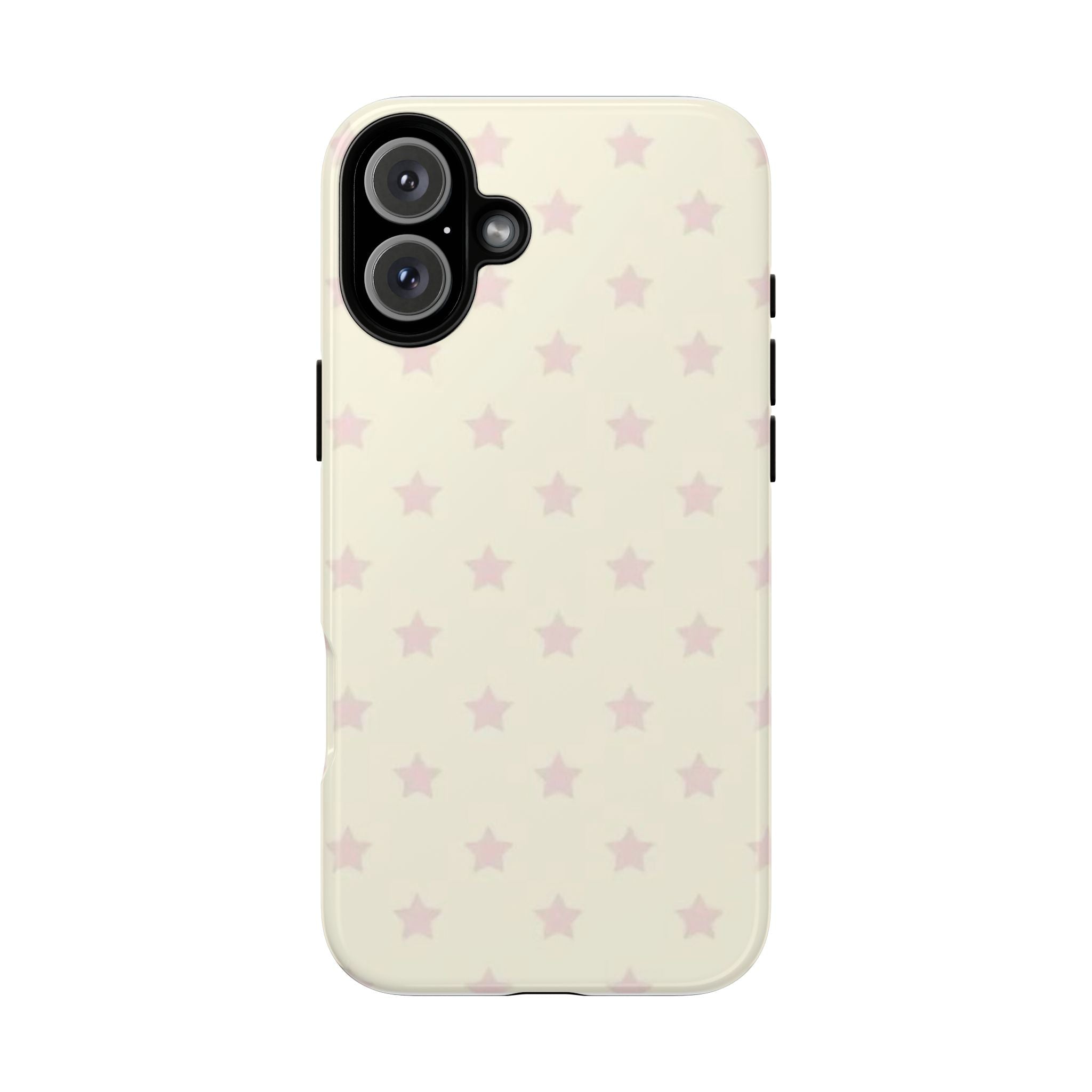 Pastel Star Pattern Tough Phone Case — Cute Protective iPhone Cover