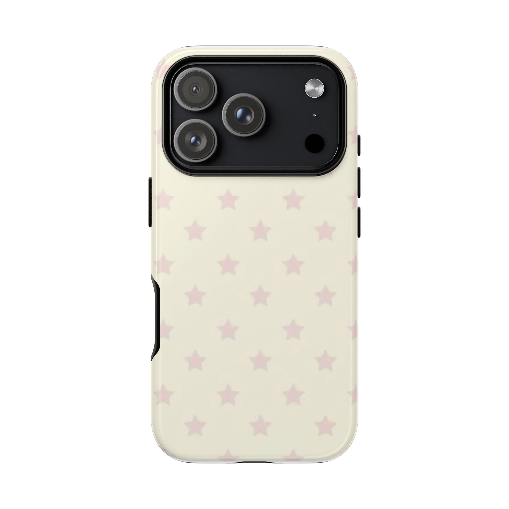 Pastel Star Pattern Tough Phone Case — Cute Protective iPhone Cover