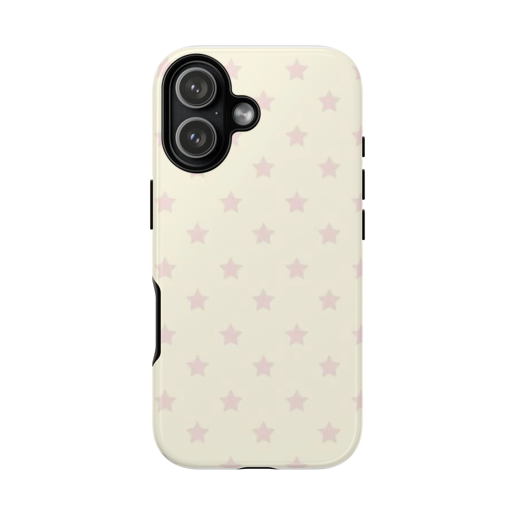 Pastel Star Pattern Tough Phone Case — Cute Protective iPhone Cover