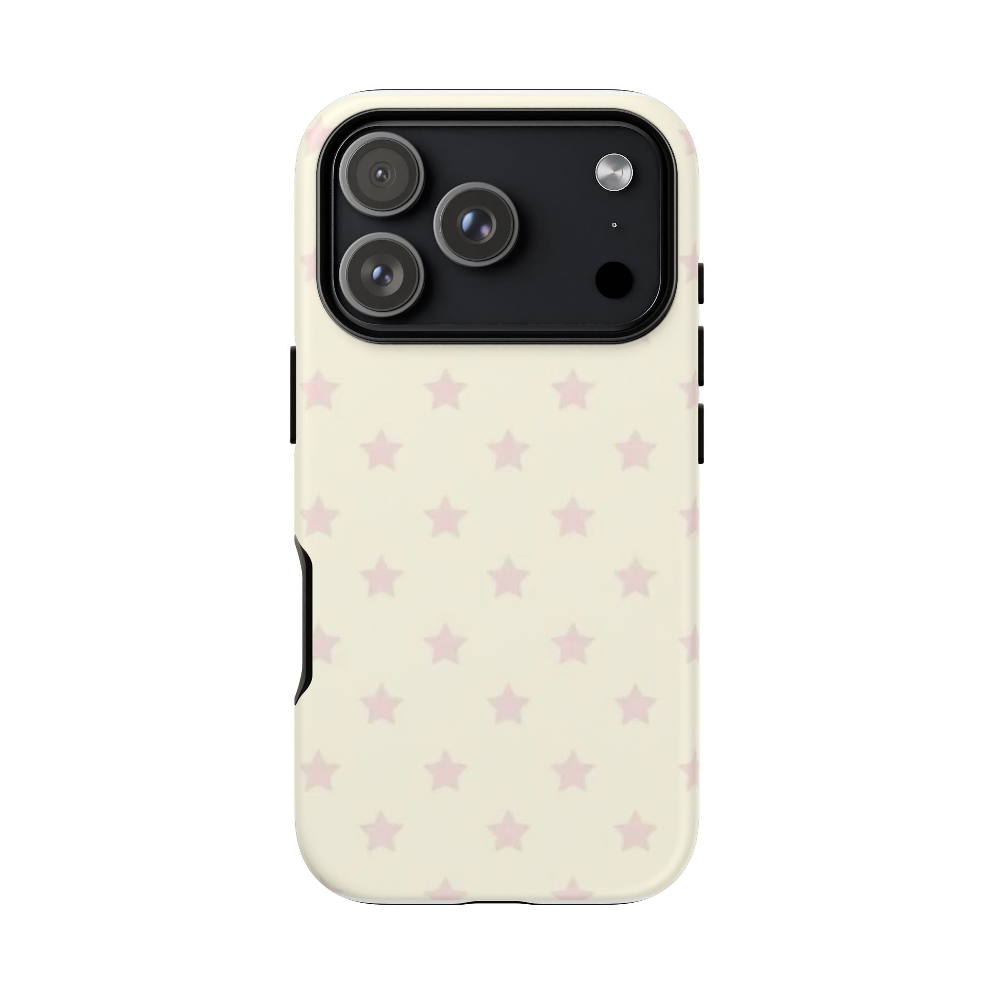 Pastel Star Pattern Tough Phone Case — Cute Protective iPhone Cover