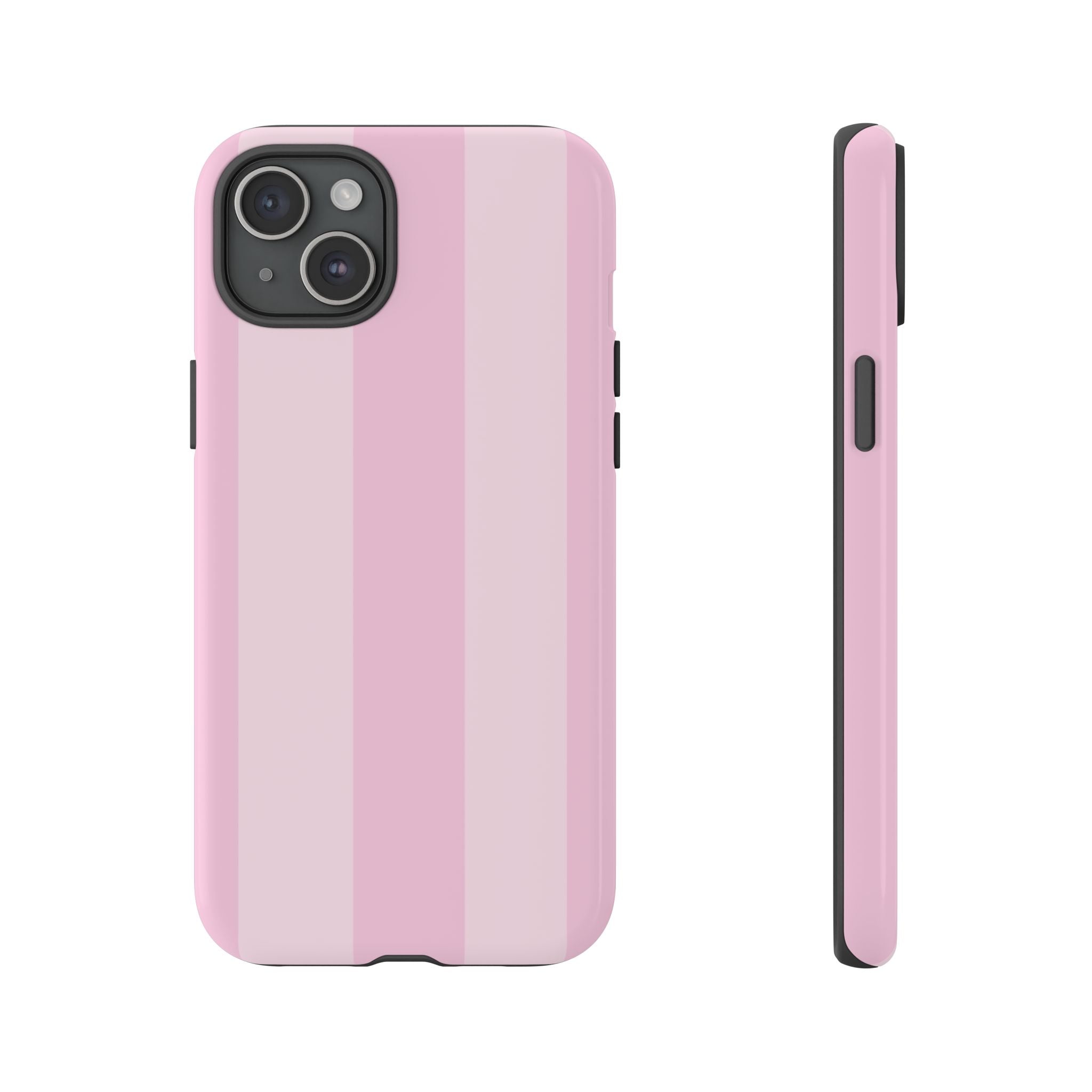 Pink Ombre Tough Phone Case — Shockproof Protective Cover