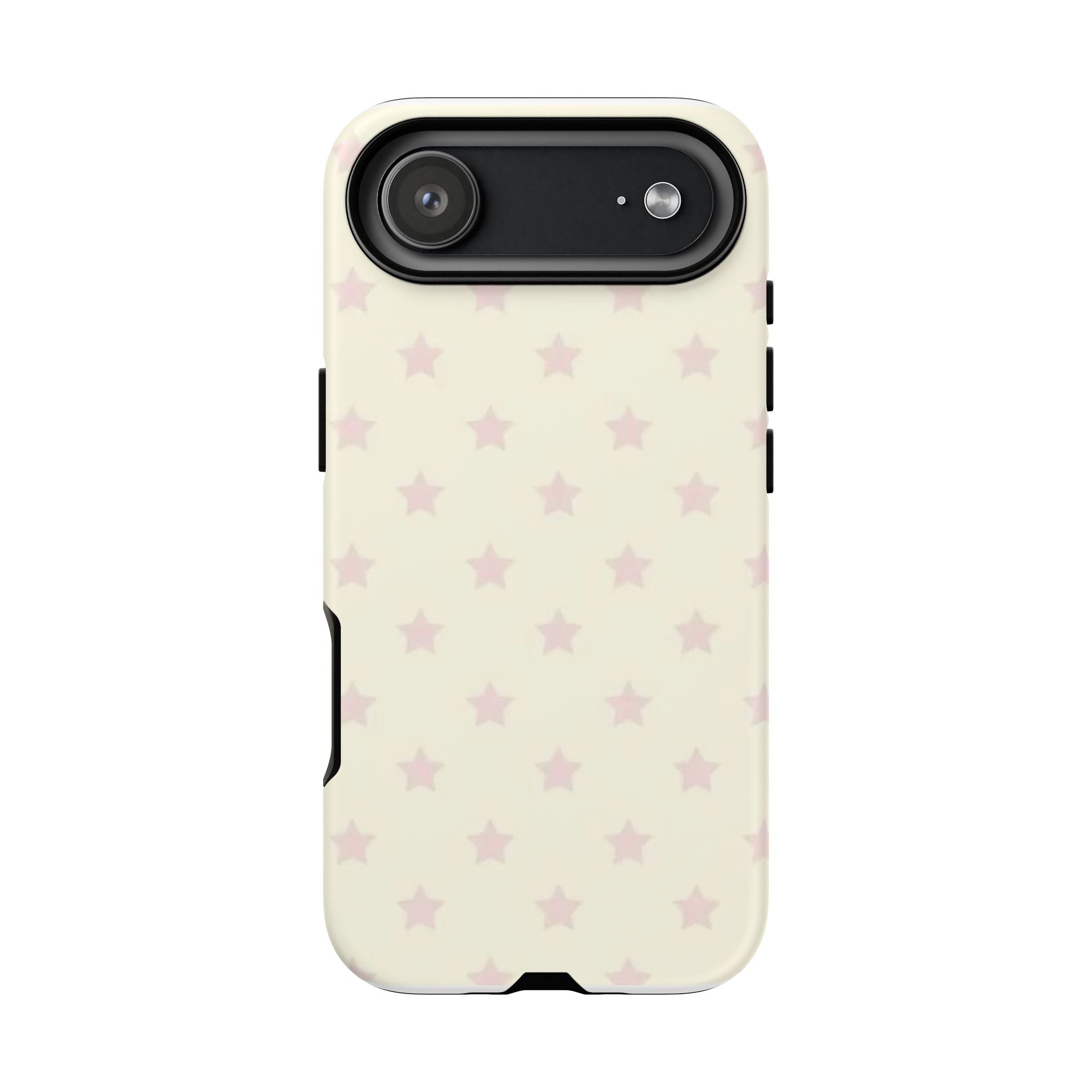 Pastel Star Pattern Tough Phone Case — Cute Protective iPhone Cover